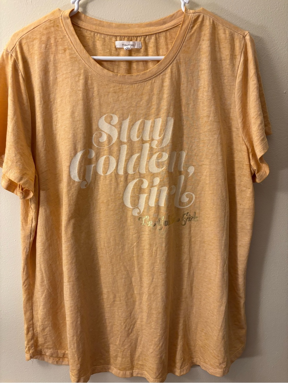 Maurices Golden Girls Short Sleeve Tee Size XXL